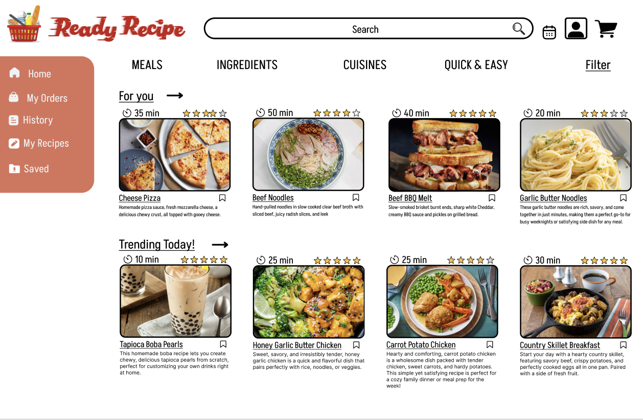 Ready Recipe